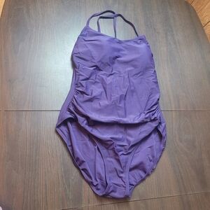 Simply Swim Purple One-Piece Swimsuit